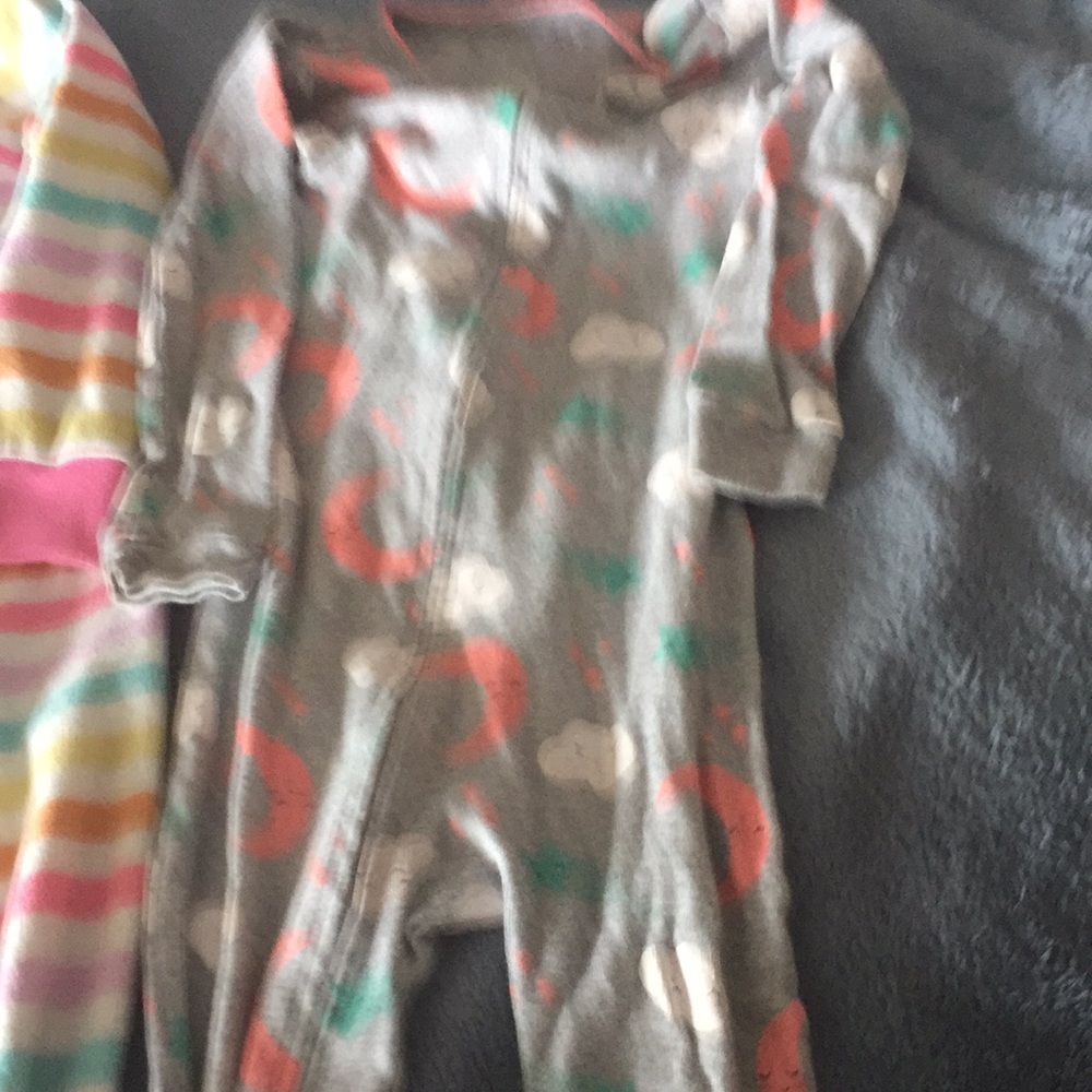 Onesie pajamas 4 pairs - Picture 5 of 8